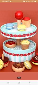Nieuw houten cupcakes en donuts, Verzenden, Nieuw, Hout