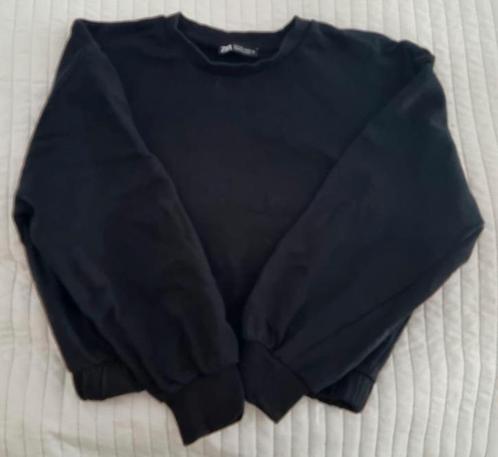 Zara oversized cropped trui zwart maat m croptrui truien, Kleding | Dames, Truien en Vesten, Zo goed als nieuw, Maat 38/40 (M)