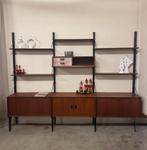 Louis van Teeffelen voor WeBevvintage modulair wandsysteem, Huis en Inrichting, 250 tot 300 cm, Gebruikt, 200 cm of meer, Met deur(en)