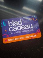 Bladcadeau twv €20, Eén persoon