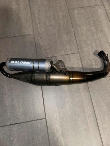 Malossi MHR uitlaat 125/180cc – ZGAN, weinig gebruikt beschikbaar voor biedingen