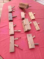 Diverse antieke schaven, tien stuks., Verzenden