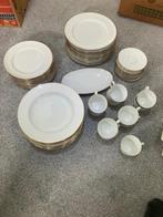 servies Seltmann Weiden wit met gouden rand, Antiek en Kunst, Antiek | Servies compleet, Ophalen of Verzenden