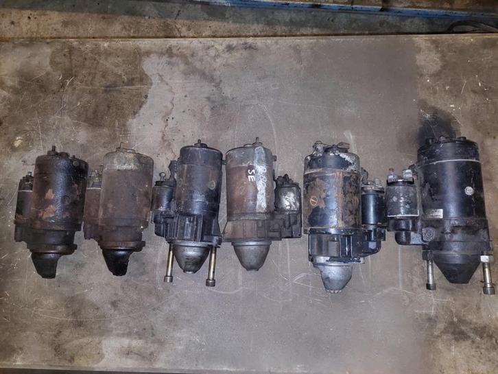 W114 W115 W116 W123 Mercedes startmotoren en dynamo’s, Auto-onderdelen, Motor en Toebehoren, Mercedes-Benz, Oldtimer onderdelen