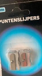 Nieuwe metalen  1dubbele puntenslijper / twee puntenslijpers, Ophalen of Verzenden, Nieuw
