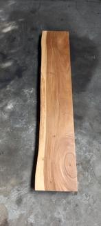 Boomstam vensterbank eikenhout, Doe-het-zelf en Verbouw, Hout en Planken, Ophalen, Gebruikt, Eiken, Plank