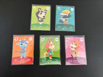 Animal crossing Amiibo Kaarten Series 5  beschikbaar voor biedingen