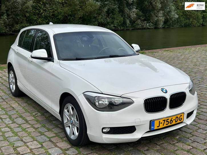 BMW 1-serie 114i EDE airco cruis control cv op afs elektrisc, Auto's, BMW, Bedrijf, Te koop, 1-Serie, ABS, Airbags, Airconditioning