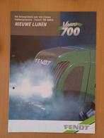 Folder Een nieuwe trekkergeneratie Fendt Favorit 700 vario, Ophalen of Verzenden, Gelezen, Tractor en Landbouw