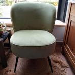 Groene Velvet Stoel, Antiek en Kunst, Ophalen of Verzenden