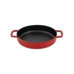 COMBEKK - Sous-Chef Koekenpan Dubbel Handvat 24CM - Rood pan, Huis en Inrichting, Keuken | Potten en Pannen, Ophalen of Verzenden