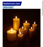 7 luxe led kaarsen, Overige materialen, Wit, Nieuw, Ophalen of Verzenden
