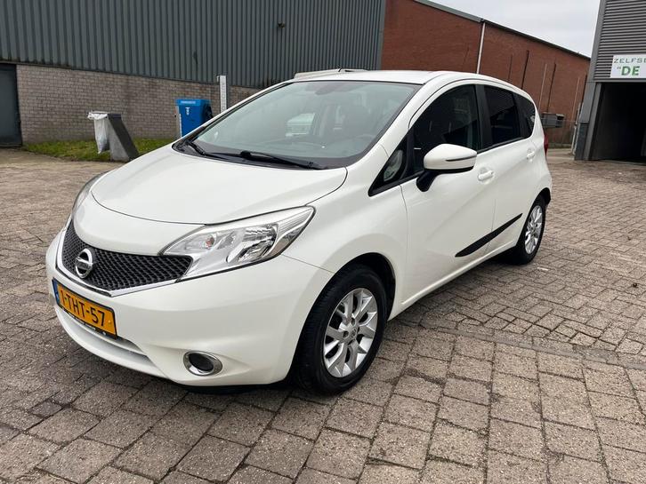 Nissan Note 1.2 59KW/80PK 2014 Wit, Auto's, Nissan, Bedrijf, Note, ABS, Airbags, Climate control, Cruise Control, Elektrische ramen
