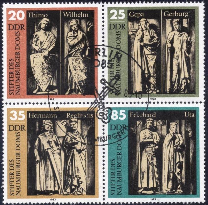 DDR 1983, Michel 2808-2811, gestempeld., Postzegels en Munten, Postzegels | Europa | Duitsland, Gestempeld, DDR, Verzenden