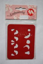 Comar embossing stencil diversen, Hobby en Vrije tijd, Kaarten | Zelf maken, Verzenden, Nieuw, Overige thema's, Pons of Mal