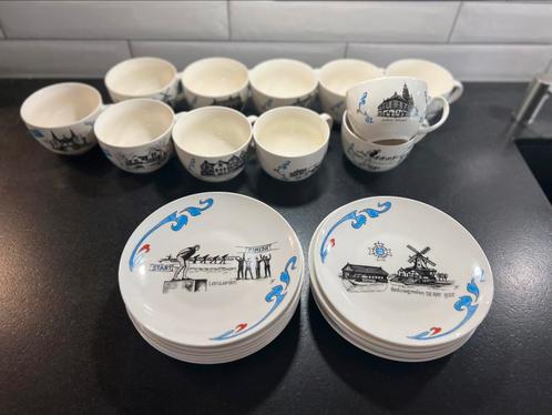 Nieuw Elfstedentocht, Compleet 11x bord, 11x mok, 11x kom, Huis en Inrichting, Keuken | Servies, Nieuw, Overige stijlen, Ophalen of Verzenden