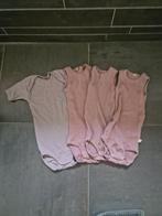 4 merino wollen rompertjes mouwloos en korte mouw maat 86, Ophalen of Verzenden, Zo goed als nieuw, Meisje, Nacht- of Onderkleding