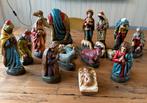 Antieke kerststal set, Diversen, Kerst, Ophalen of Verzenden, Zo goed als nieuw