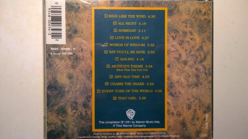 Christopher Cross - The Best Of Christopher Cross, Ophalen of Verzenden, Zo goed als nieuw