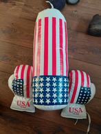 Boksbal met handschoenen - USA design, Ophalen of Verzenden, Gebruikt, Boksbal
