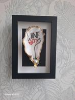 Handgemaakte Oesterschelpen Kunst - 10x15cm, Ophalen of Verzenden, Nieuw