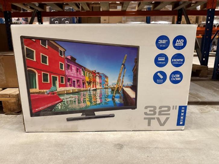 Nikkei NH3218S, Audio, Tv en Foto, Televisies, Nieuw, LED, 80 tot 100 cm, HD Ready (720p), Overige merken, Verzenden