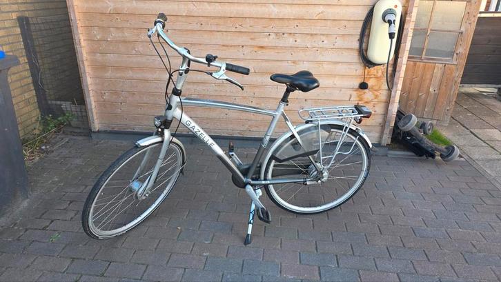 Gazelle Chamonix C8 - Fijne Stadsfiets, Fietsen en Brommers, Fietsen | Dames | Damesfietsen, Gebruikt, Gazelle, Versnellingen