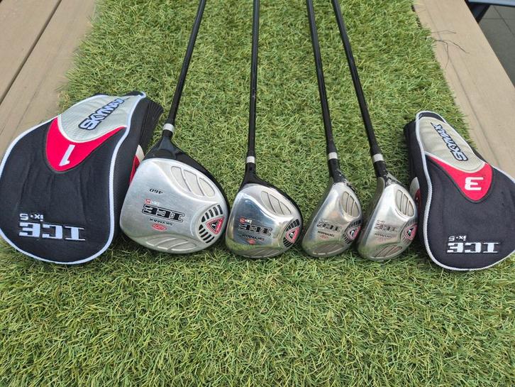 Golfclubs Skymax ix 5 driver , fairwaywood en 2x hybrid, Sport en Fitness, Golf, Gebruikt, Club, Ophalen of Verzenden