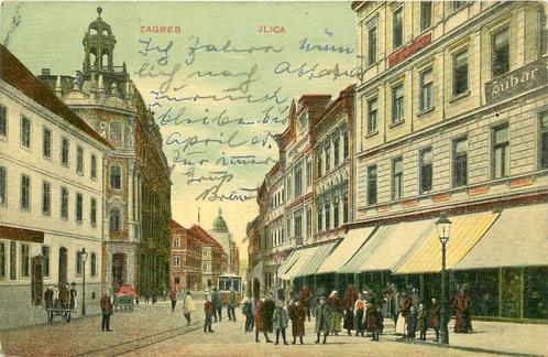 (379-094-019) Zagreb Jlica, Verzamelen, Ansichtkaarten | Buitenland, Overig Europa, Verzenden