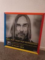 Iggy Pop in lijst 50x50 cm, Huis en Inrichting, Woonaccessoires | Schilderijen, Tekeningen en Foto's, 50 tot 75 cm, Ophalen of Verzenden