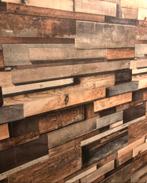 1 rol luxe 3D behang met houten planken. + extra, Huis en Inrichting, Stoffering | Behang, Ophalen of Verzenden, Houten planken