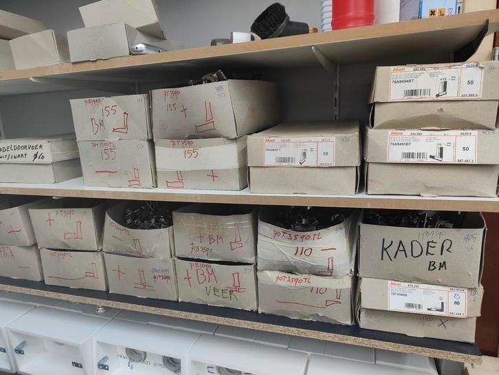 Blum clip top inserta Scharnieren - Diverse modellen, Doe-het-zelf en Verbouw, Hang- en Sluitwerk, Nieuw, Scharnier, Overige materialen