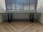 Eikenhouten tafel ZGAN, Ophalen, Eikenhout, 200 cm of meer, 50 tot 100 cm