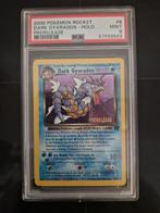 Dark Gyarados Pokemon Rocket PSA 9 Prerelease, Hobby en Vrije tijd, Verzamelkaartspellen | Pokémon, Ophalen of Verzenden, Zo goed als nieuw