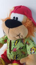 Loeki de Leeuw knuffel, surfoutfit slippers, groen. 7C14, Tweedehands verkoop, Tweedehands verkoop, Gebruikt, Overige typen