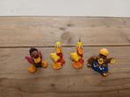 Alfred jodokus kwak figuren 4 stuks in 1 koop, Ophalen of Verzenden, Gebruikt