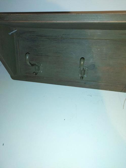 Kapstok, Huis en Inrichting, Woonaccessoires | Kapstokken, Gebruikt, Wandkapstok, Minder dan 100 cm, Hout, Ophalen of Verzenden