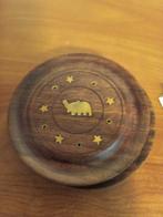 Houten Wierookbrander met Olifant, Ophalen of Verzenden