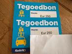 2x € 250,- Kwikfit cadeaubon, Tickets en Kaartjes, Cadeaubon