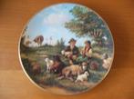 WEIMAR PORZELLAN, BESUCH BEIM HIRTENJUNGEN,1992, Antiek en Kunst, Ophalen of Verzenden