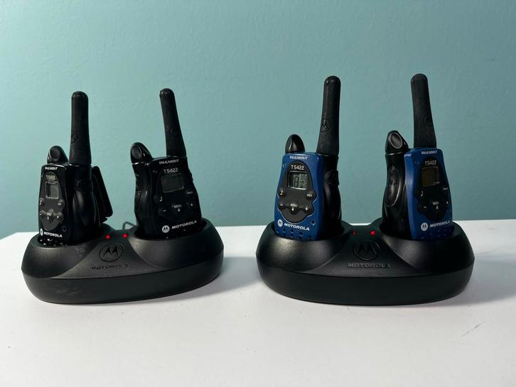 4x Motorola Intercom - Beveiliging & Evenementen, Telecommunicatie, Portofoons en Walkie-talkies, Gebruikt, Portofoon of Walkie-talkie