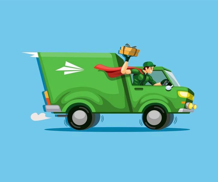 Koerier/transport/ spoedkoerier, Diensten en Vakmensen, Koeriers, Chauffeurs en Taxi's