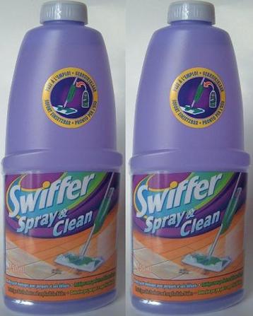 Swiffer Spray & Clean - Navulling - kant en klaar 2 x 750ml