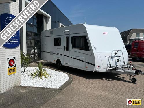 LMC Style 490 K Stapelbed, mover, fietsenrek, Deeltent, Caravans en Kamperen, Caravans, Bedrijf, tot en met 6, Treinzit, LMC en Münsterland