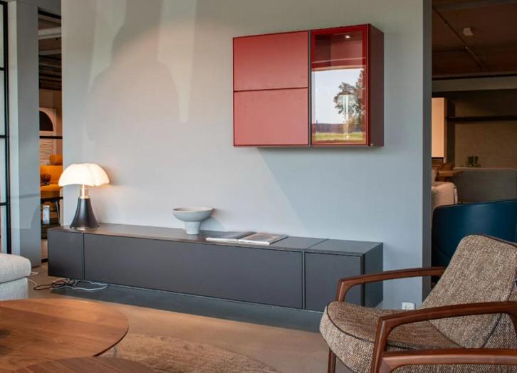 Wandmeubel Fonis, Huis en Inrichting, Kasten | Wandmeubels, Zo goed als nieuw, Minder dan 100 cm, 150 tot 200 cm, 25 tot 50 cm