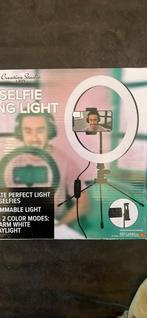 Selfie ring light nieuw!!, Ophalen of Verzenden, Nieuw, Metaal of Aluminium