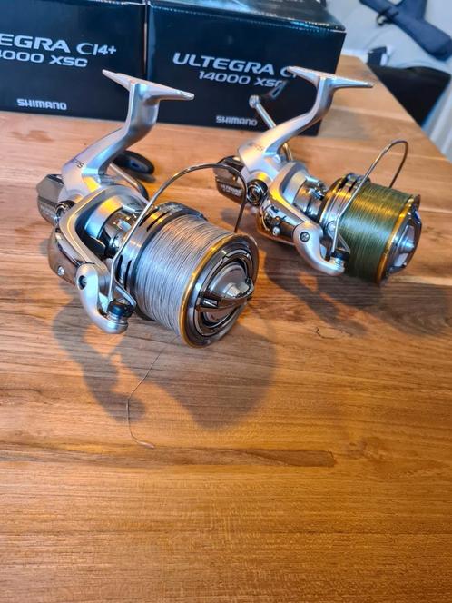 Shimano ultegra cI4+ 14000 xsc, Watersport en Boten, Hengelsport | Algemeen, Zo goed als nieuw, Molen, Ophalen of Verzenden
