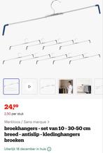 10  broekhangers nieuw in doos, Ophalen, Nieuw