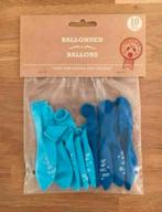 Ballonnen Hiep Hiep Hoera een jongen | geboorteversiering, Ophalen of Verzenden, Nieuw, Versiering, Geboorte of Huwelijk