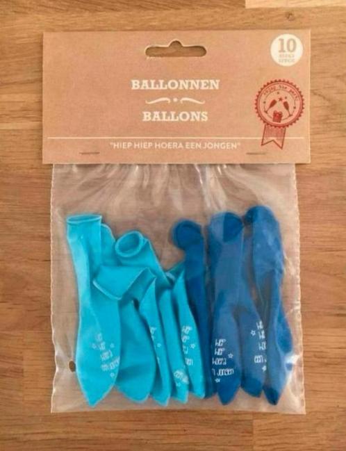 Ballonnen Hiep Hiep Hoera een jongen | geboorteversiering, Hobby en Vrije tijd, Feestartikelen, Nieuw, Versiering, Geboorte of Huwelijk